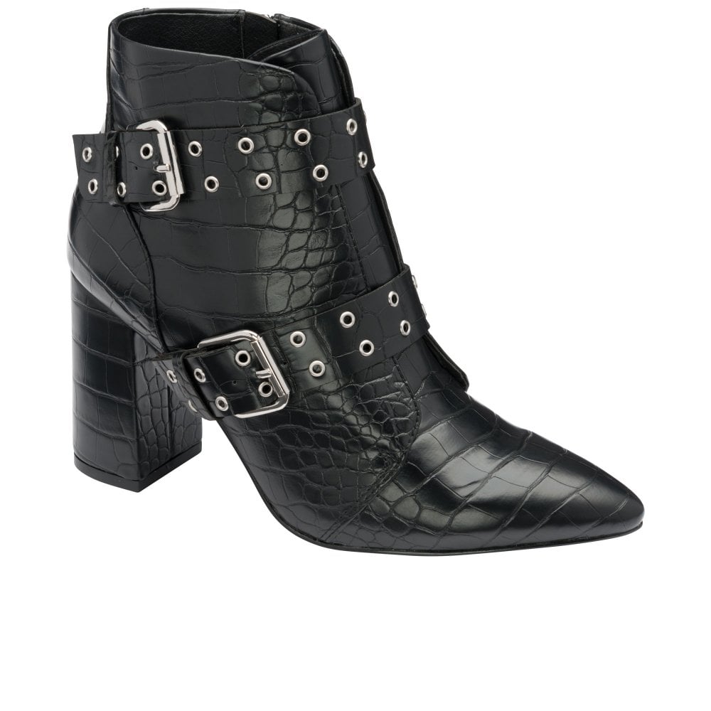 Gerona Croc Ankle Boot