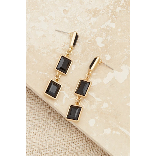 Envy Rectangle Drop Earings