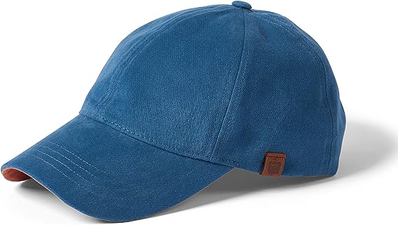 Canvas Baseball Cap- Teal/Clay