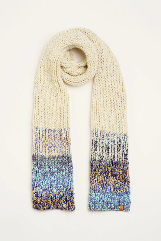 Twisted Sparkle Knitted Scarf