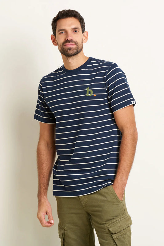 Navy Stripe Tee