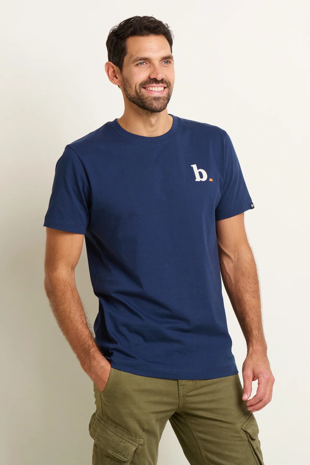 Navy Logo Tee