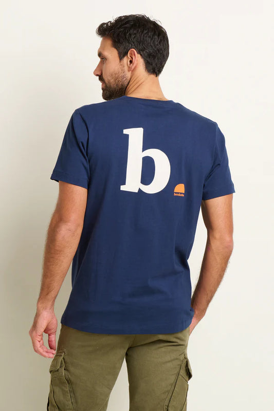 Navy Logo Tee