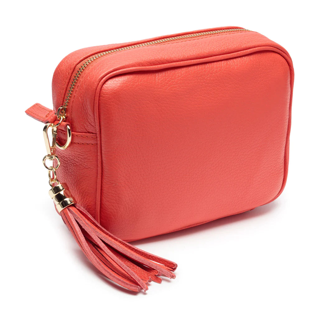 Elie Beaumont Crossbody Bag- Coral