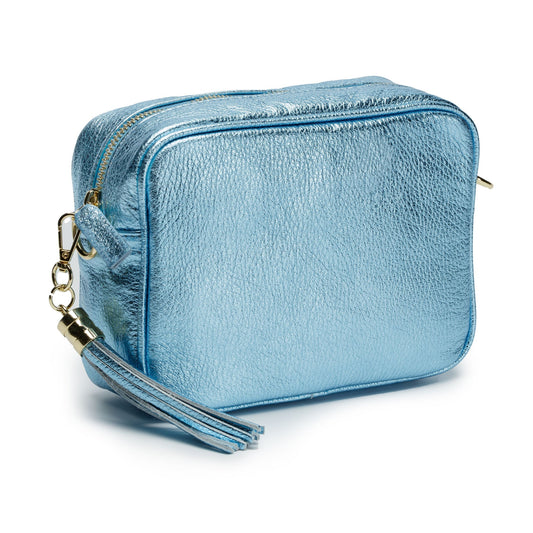 Elie Beaumont Crossbody Bag- Azure