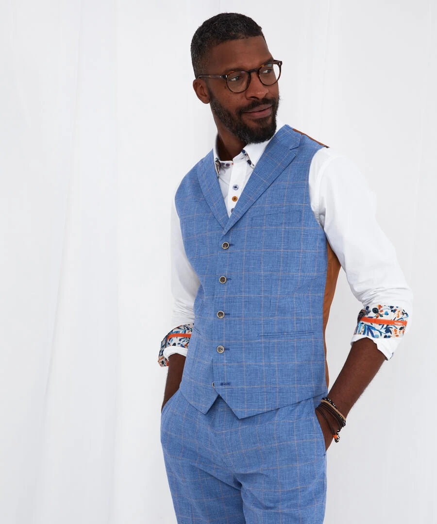 Sensational Check Waistcoat