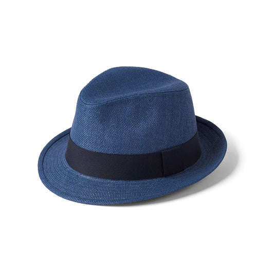 Paperstraw Trilby- Navy