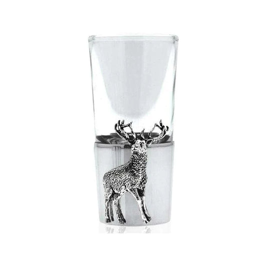 Pewter Stag Shot Glass