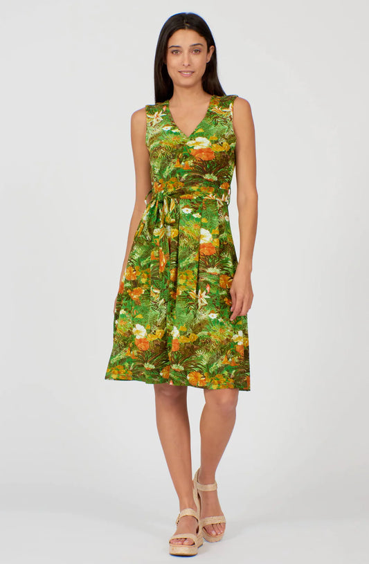 Vicky Dress in Rainforest