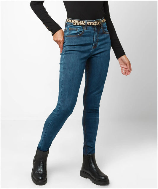 Must Have Skinny Fit Jeans- Dark Blue