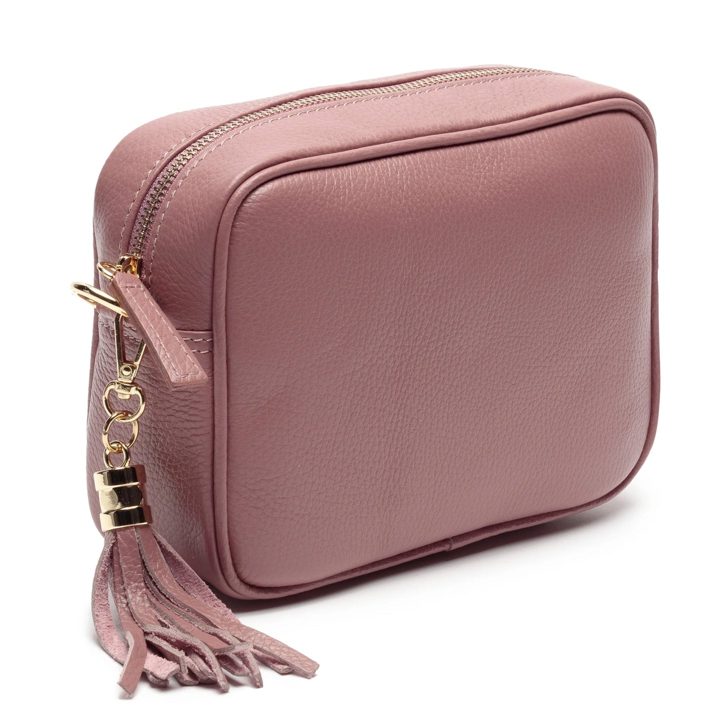 Elie Beaumont Crossbody Bag- Dusty Rose